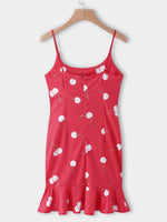 NEW FEELING Womens Red Casual Dresses