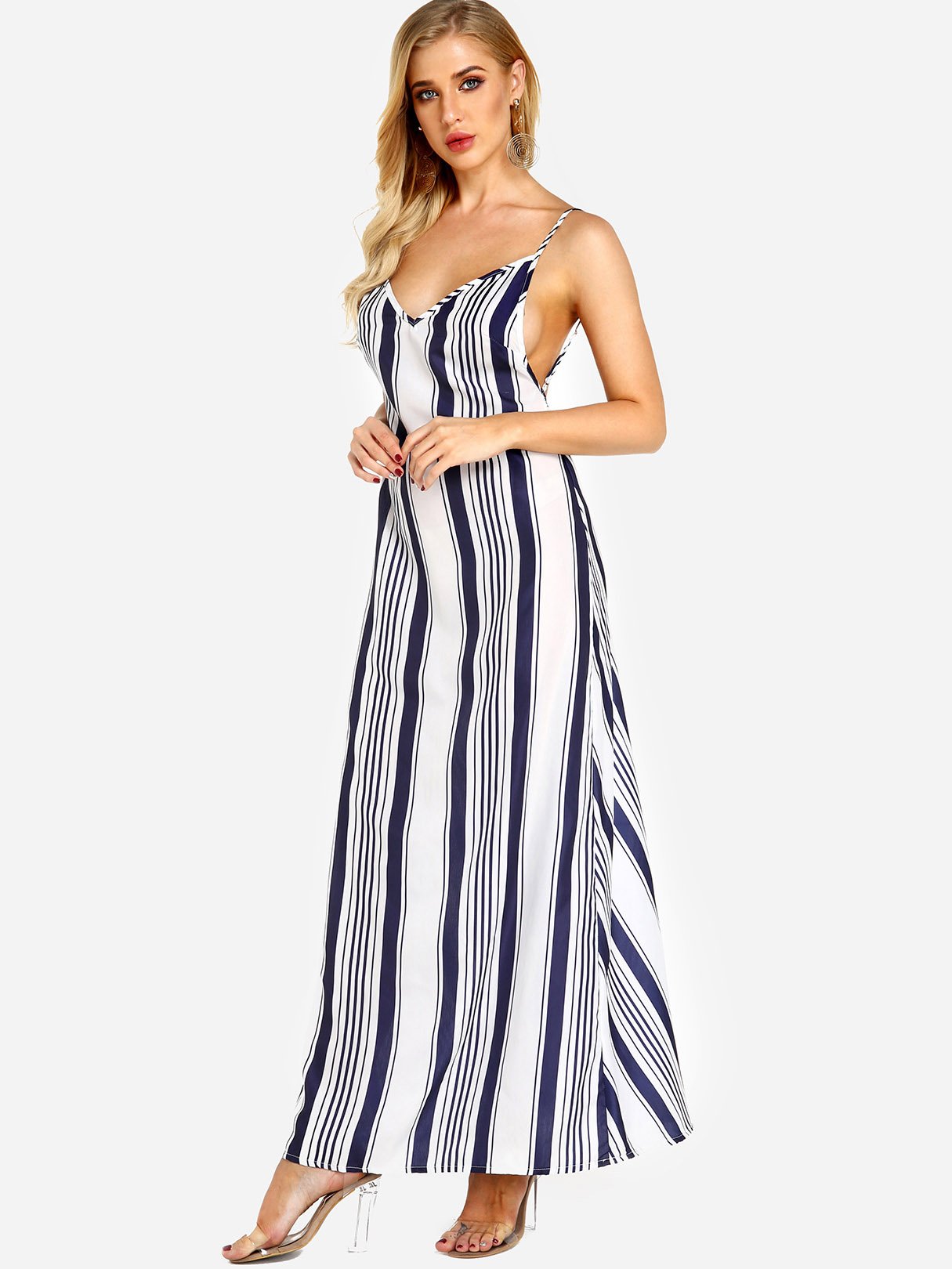 ODM Ladies Sleeveless Maxi Dress