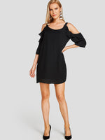 NEW FEELING Womens Black Sexy Dresses