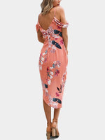 NEW FEELING Womens Pink Floral Dresses