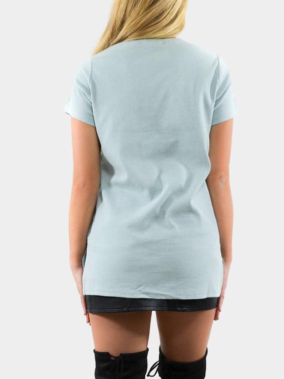 NEW FEELING Womens Green T-Shirts