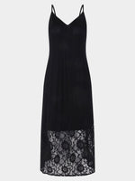 OEM Ladies Black Midi Dresses