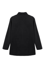 NEW FEELING Womens Black Plus Size Coats & Jackets