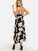 NEW FEELING Womens Black Floral Dresses