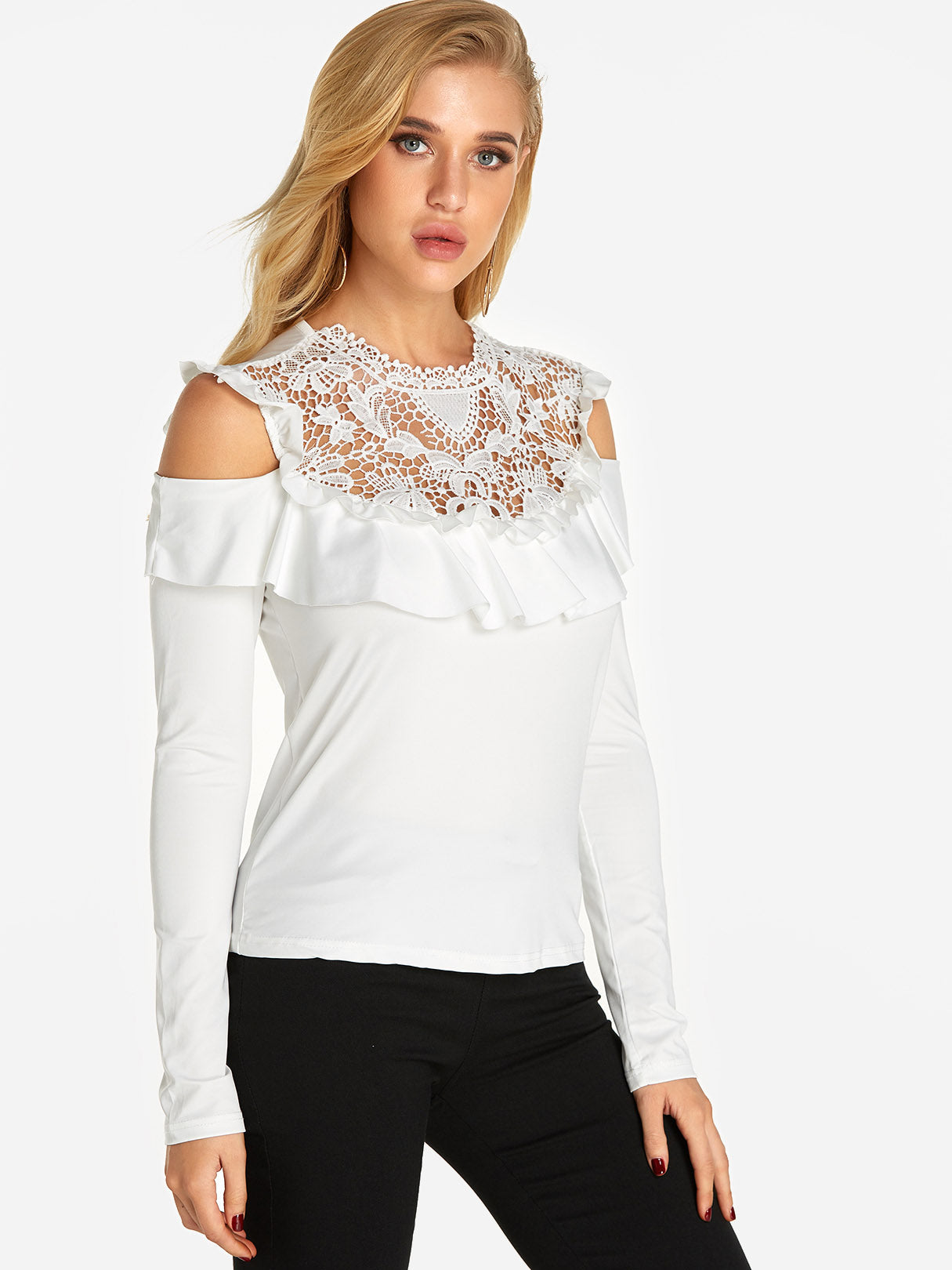 OEM Ladies White T-Shirts
