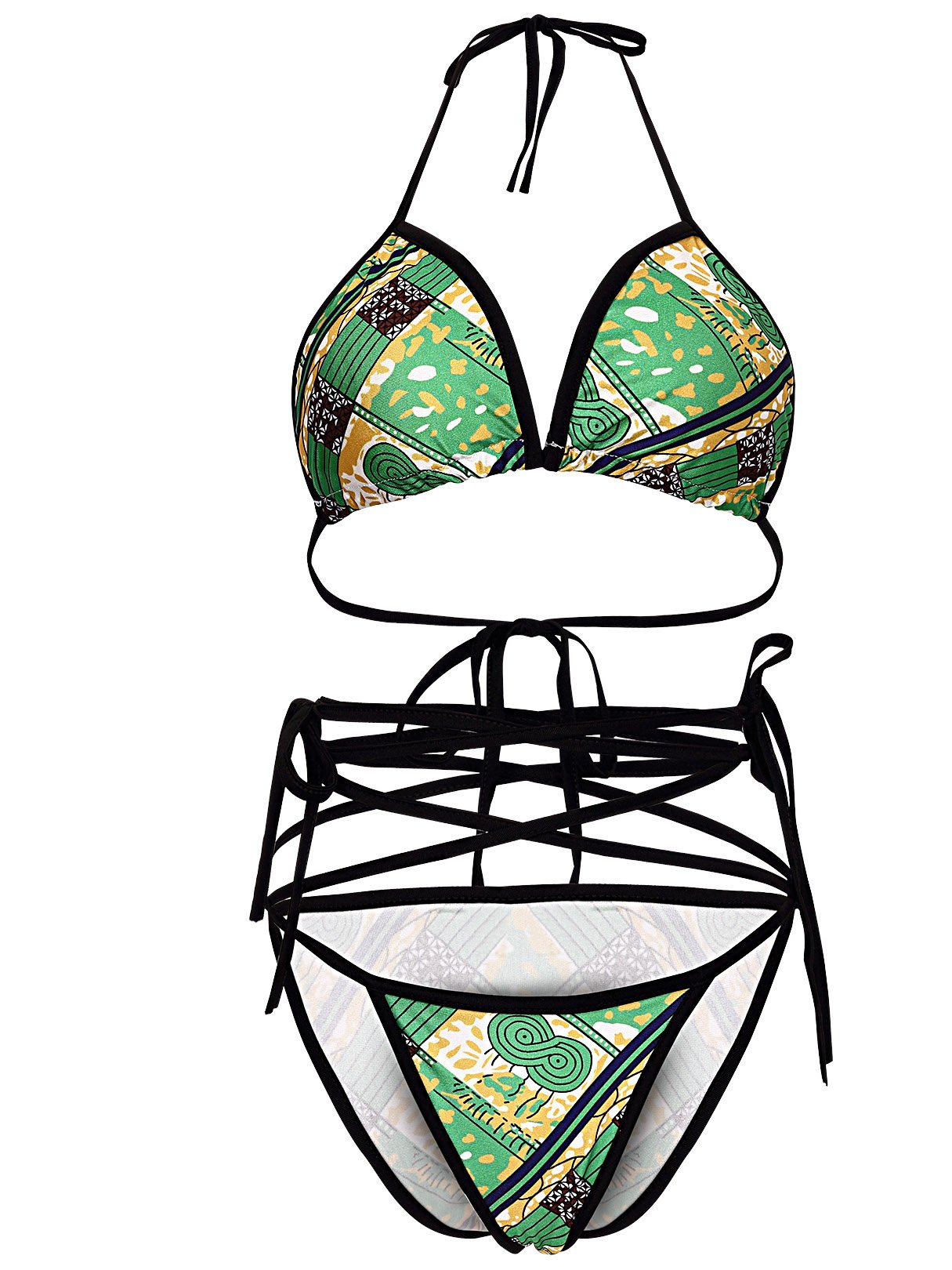OEM Ladies Green Bikinis