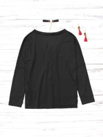 OEM ODM Ladies Black T-Shirts