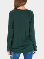 NEW FEELING Womens Green T-Shirts