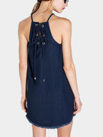 NEW FEELING Womens Blue Sexy Dresses