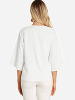Womens 3/4 Sleeve Blouses