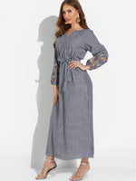 OEM Ladies Grey Maxi Dresses