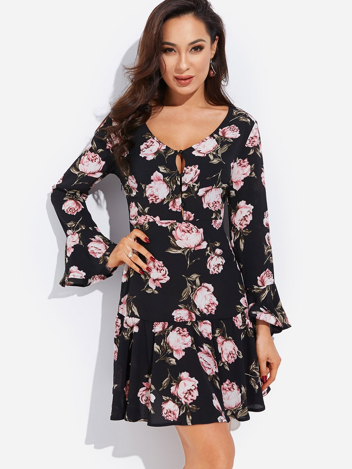 ODM Ladies Long Sleeve Dresses