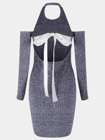 ODM Ladies Long Sleeve Mini Dresses