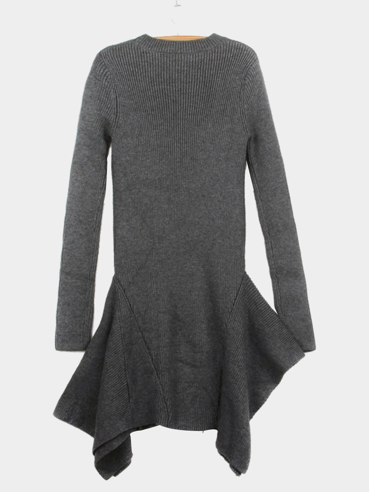 NEW FEELING Womens Grey Casual Dresses