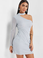 ODM Ladies Long Sleeve Mini Dress