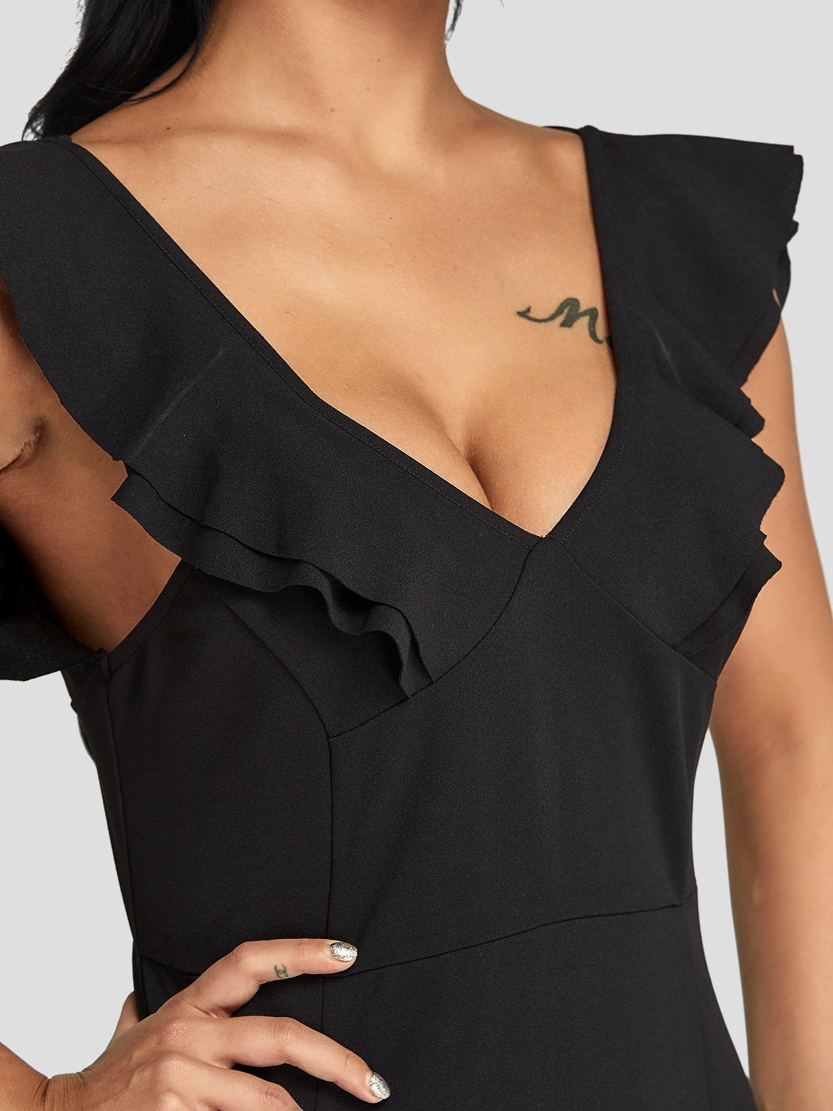 ODM Ladies Sleeveless Midi Dress