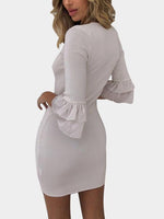 NEW FEELING Womens Grey Mini Dresses