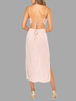Custom Ladies White Maxi Dresses