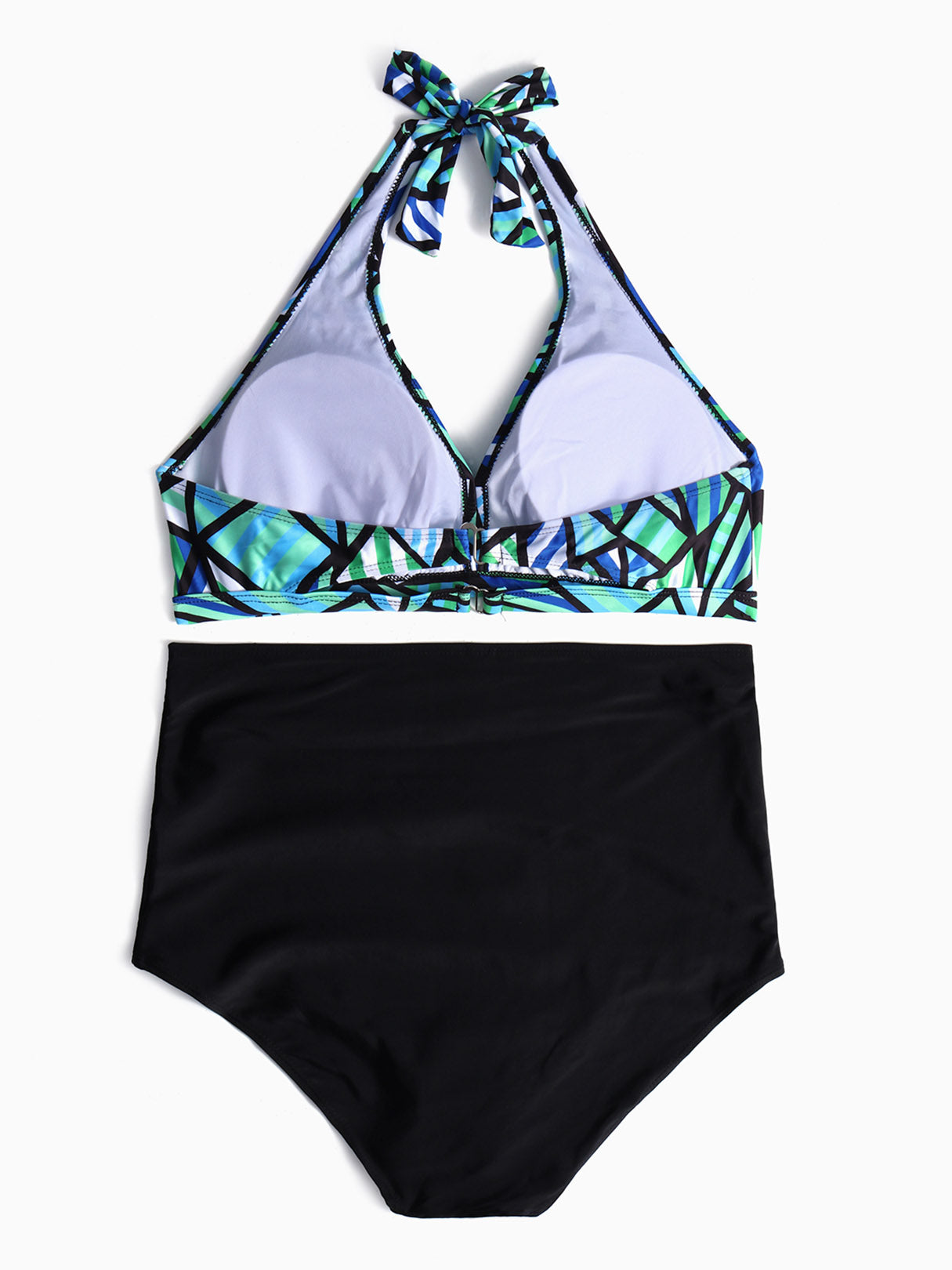 NEW FEELING Womens Multi Plus Size Swimwear