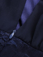OEM Ladies Navy Maxi Dresses