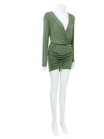 OEM Ladies Green Mini Dresses