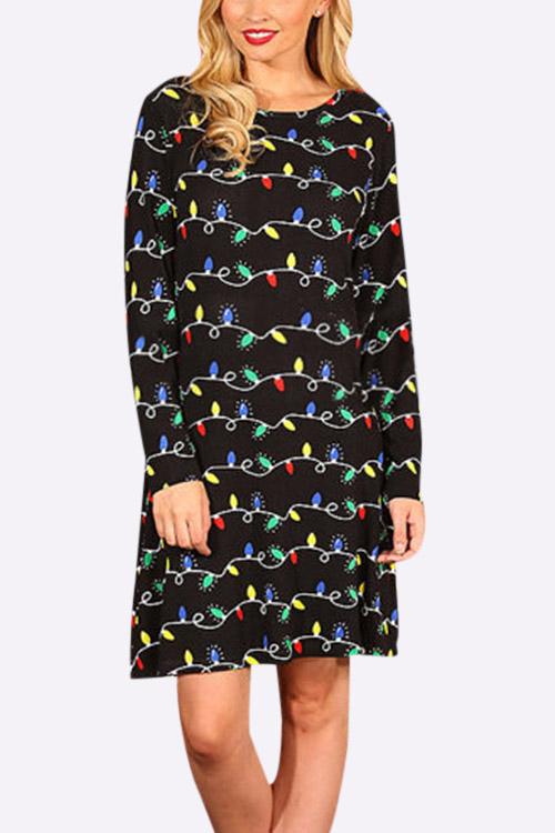 NEW FEELING Womens Black Mini Dresses