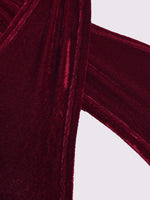 OEM Ladies Burgundy Sexy Dresses