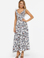 ODM Ladies Sleeveless Maxi Dress