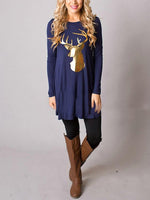 ODM Ladies Long Sleeve Mini Dress