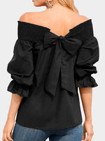 OEM ODM Womens Black Blouses