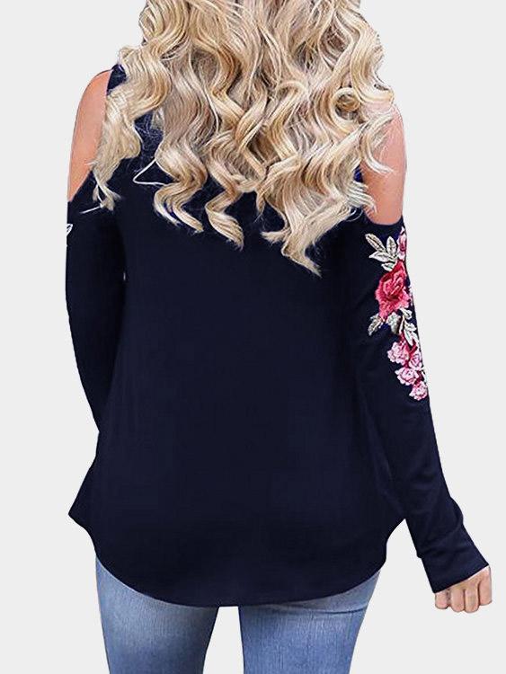 NEW FEELING Womens Navy T-Shirts