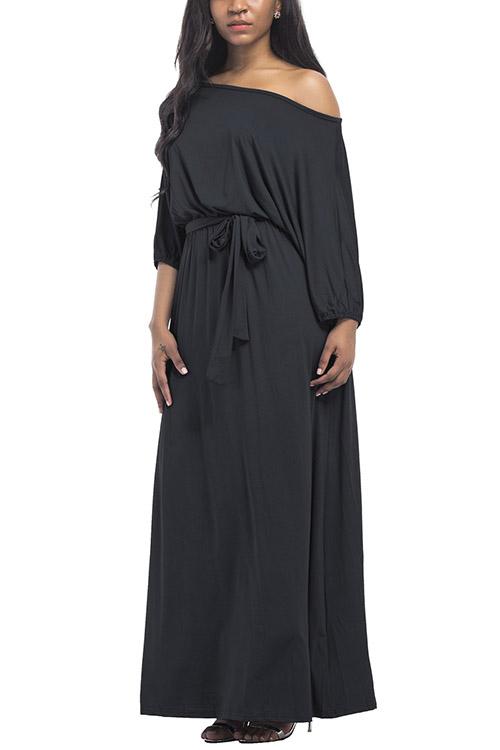 OEM ODM Ladies Burgundy Maxi Dresses