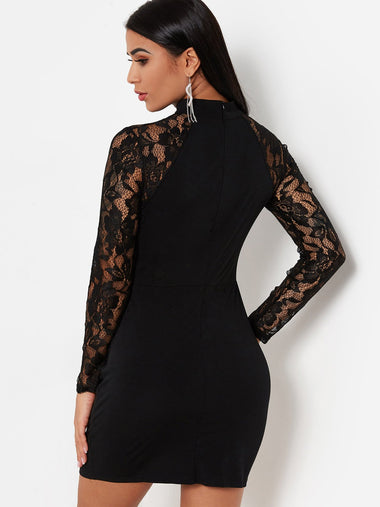 NEW FEELING Womens Black Mini Dresses