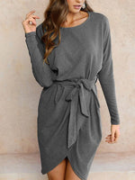OEM Ladies Grey Mini Dresses