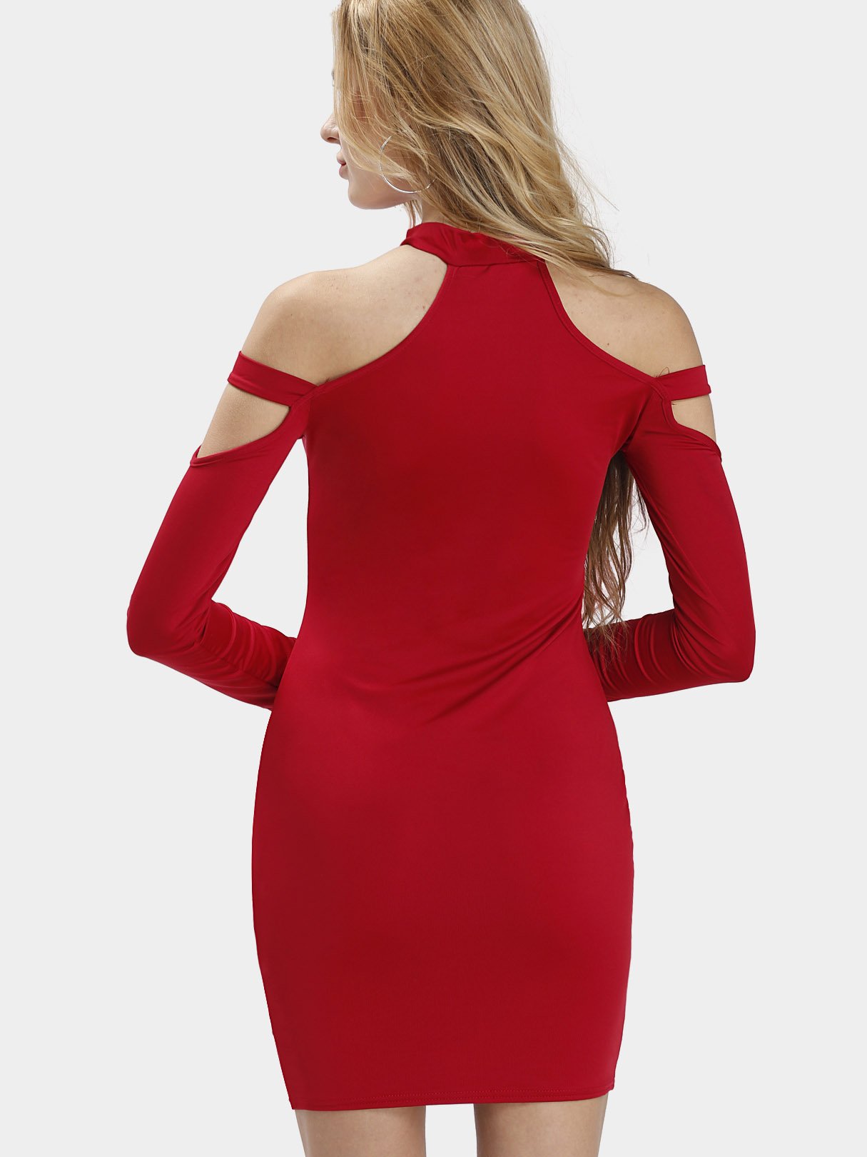 NEW FEELING Womens Red Mini Dresses