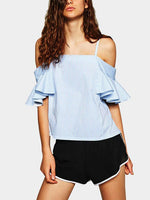 Wholesale Stripe Short Sleeve T-Shirts