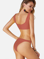 NEW FEELING Womens Pink Bikinis