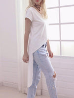 OEM Ladies White T-Shirts