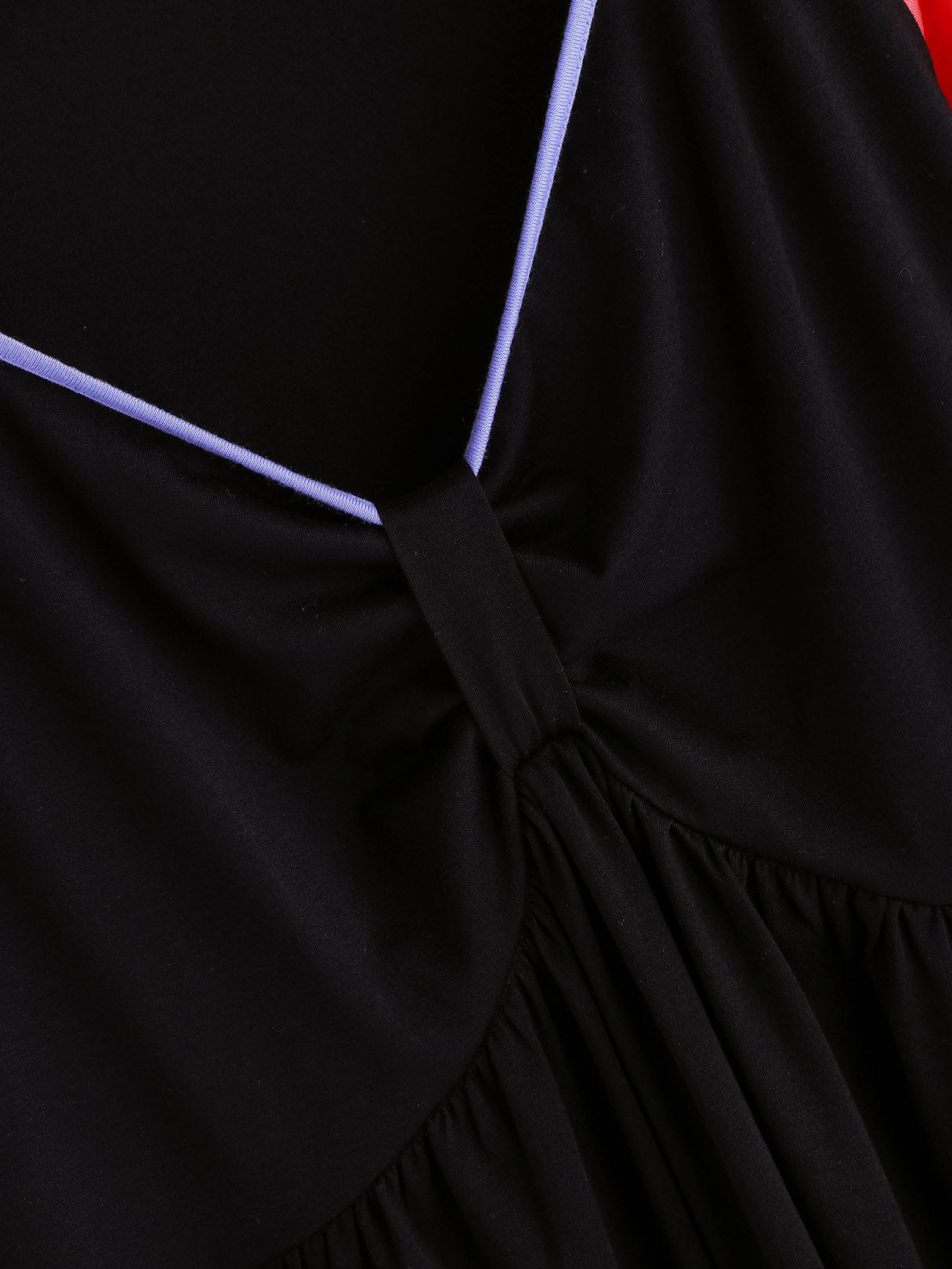 OEM Ladies Color Block Plus Size Tops