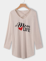NEW FEELING Womens Apricot T-Shirts