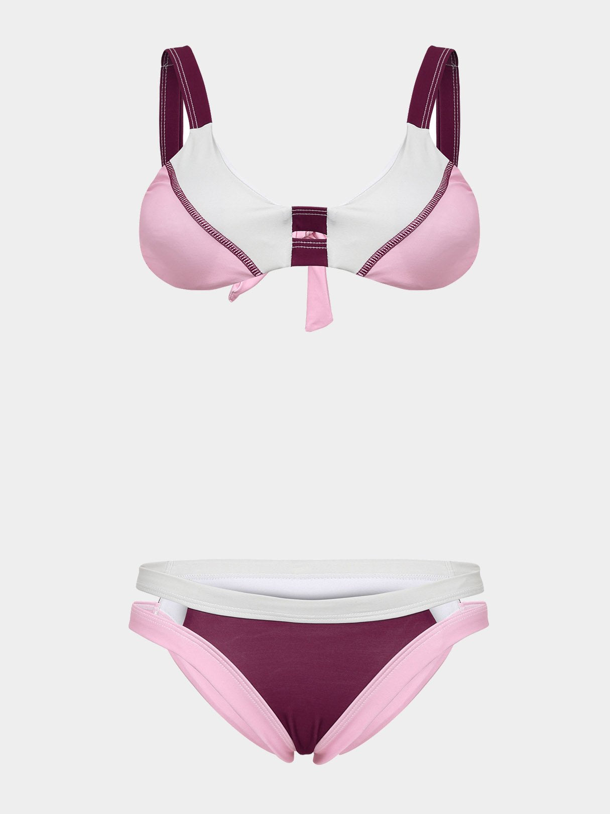 Womens Sleeveless Bikini Suits