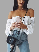 OEM Ladies White Blouses