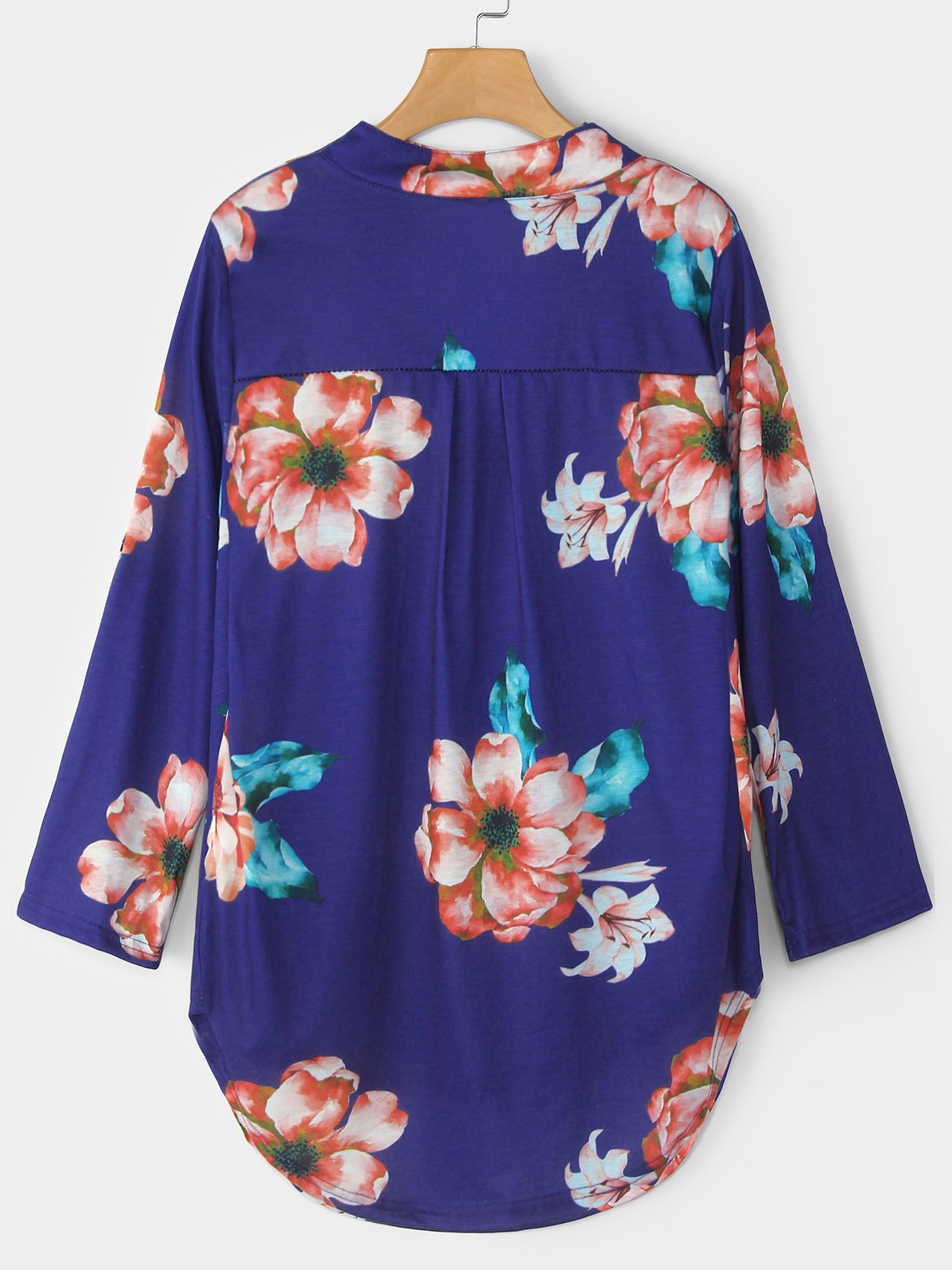 Custom Womens Floral Print Blouses