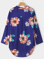 Custom Womens Floral Print Blouses