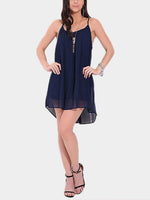 Custom Gold Sequin Dress Short