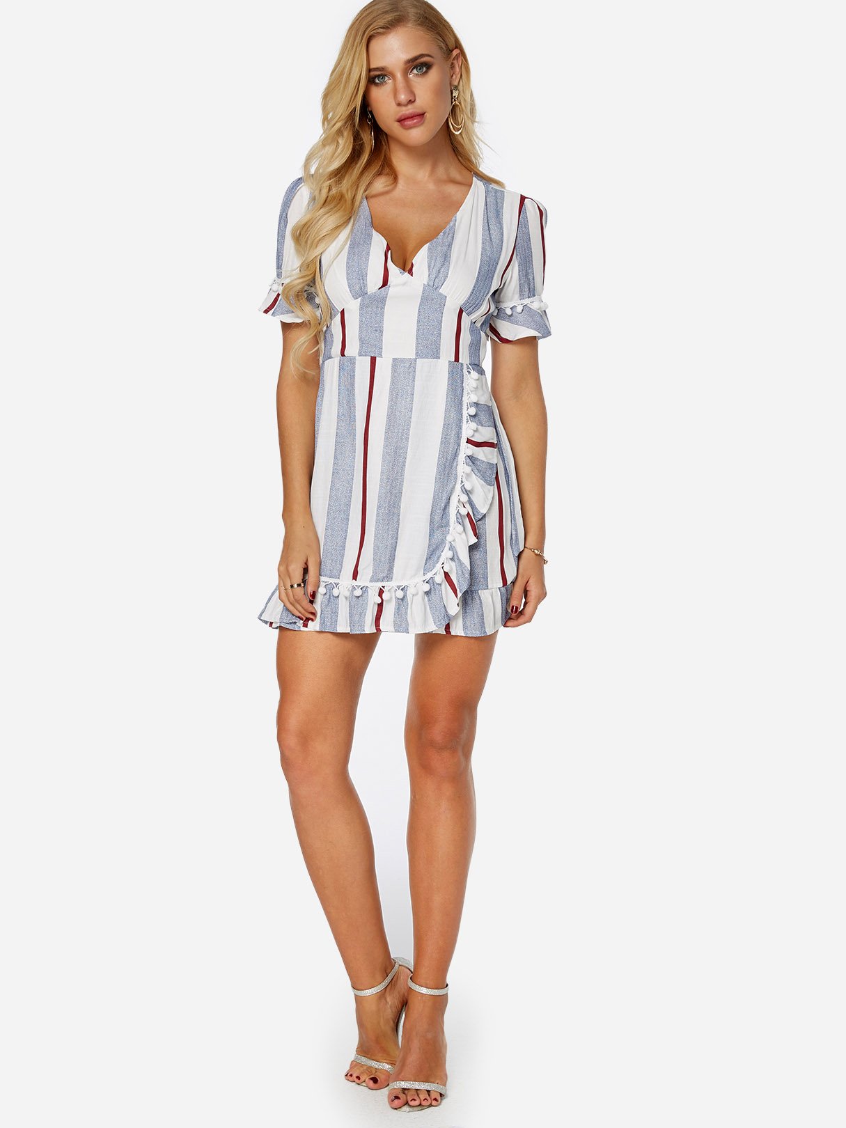 OEM ODM Chiffon Dress With Belt