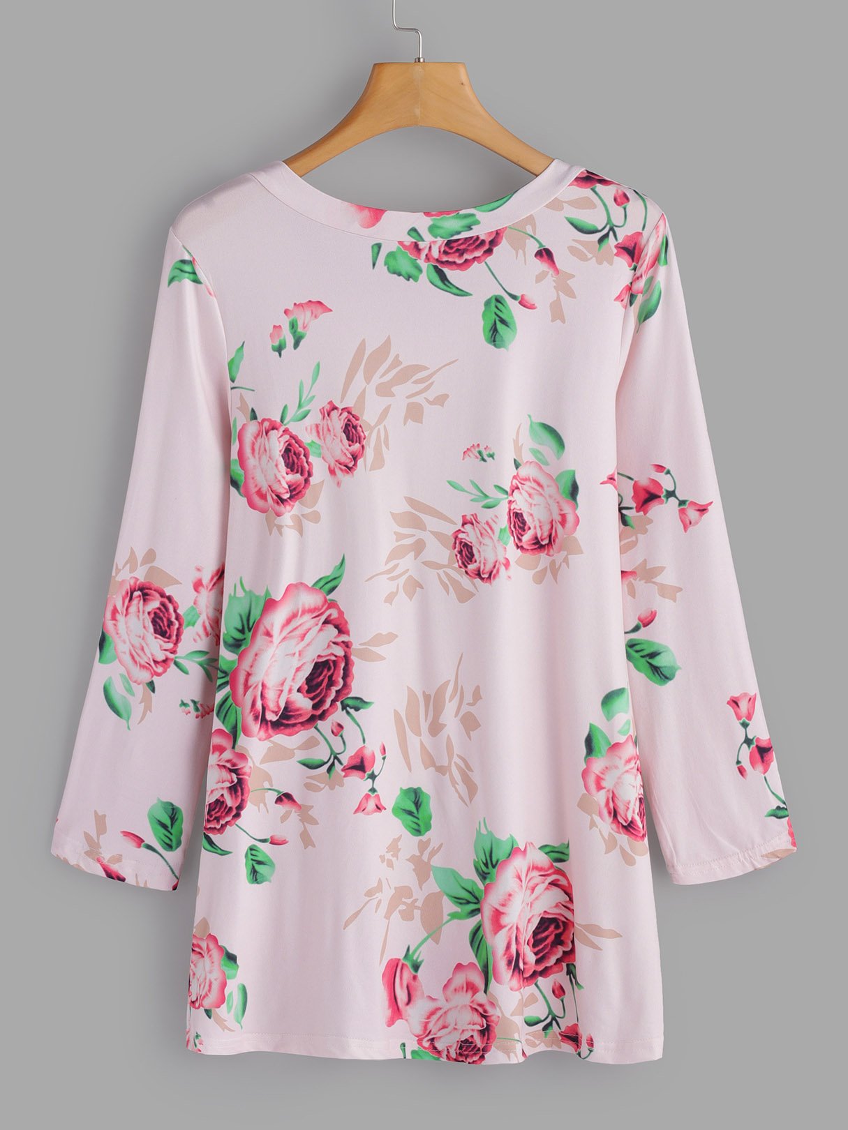 NEW FEELING Womens Pink T-Shirts