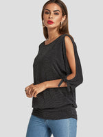 OEM Ladies Black T-Shirts