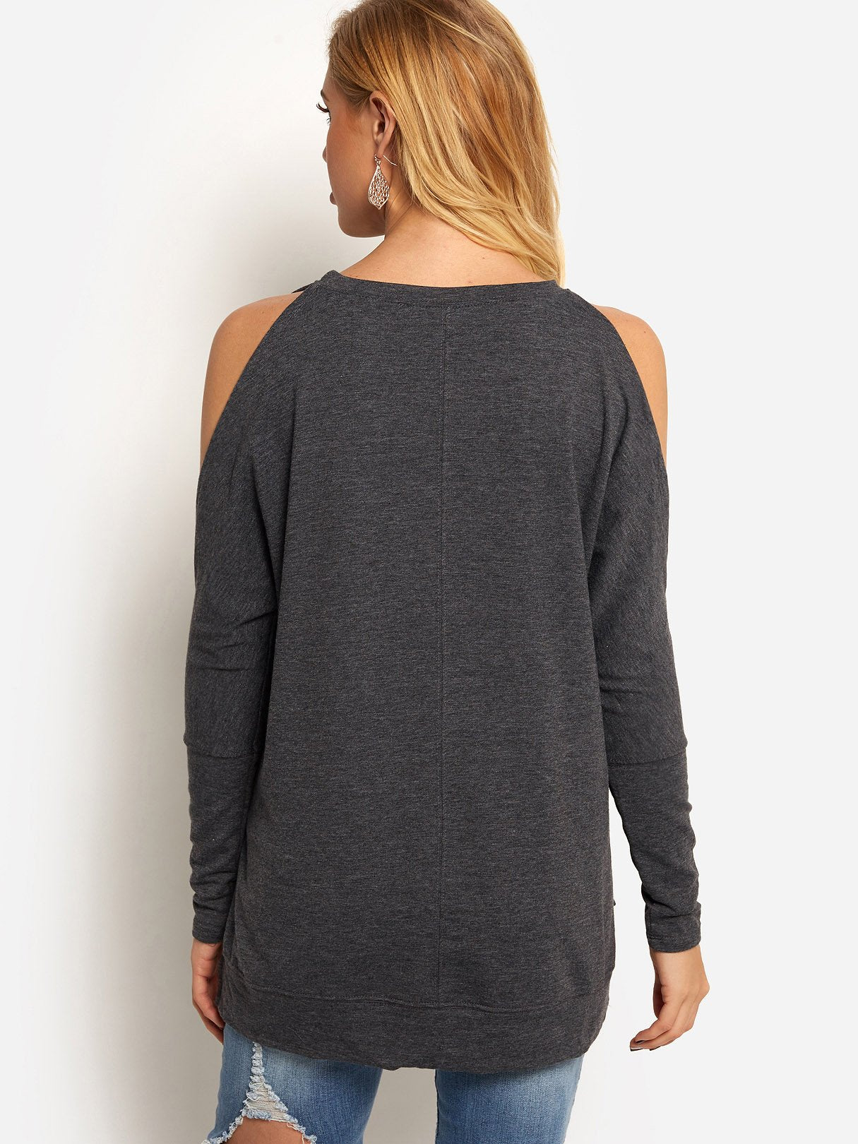 NEW FEELING Womens Grey T-Shirts