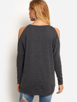 NEW FEELING Womens Grey T-Shirts